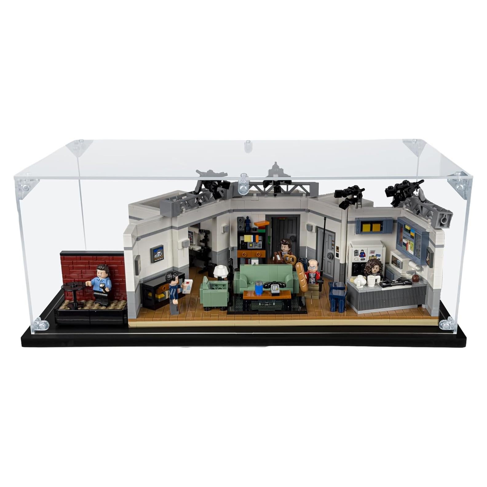 Caja de Exhibición Acrílica para Lego Seinfeld #21328 - Antipolvo