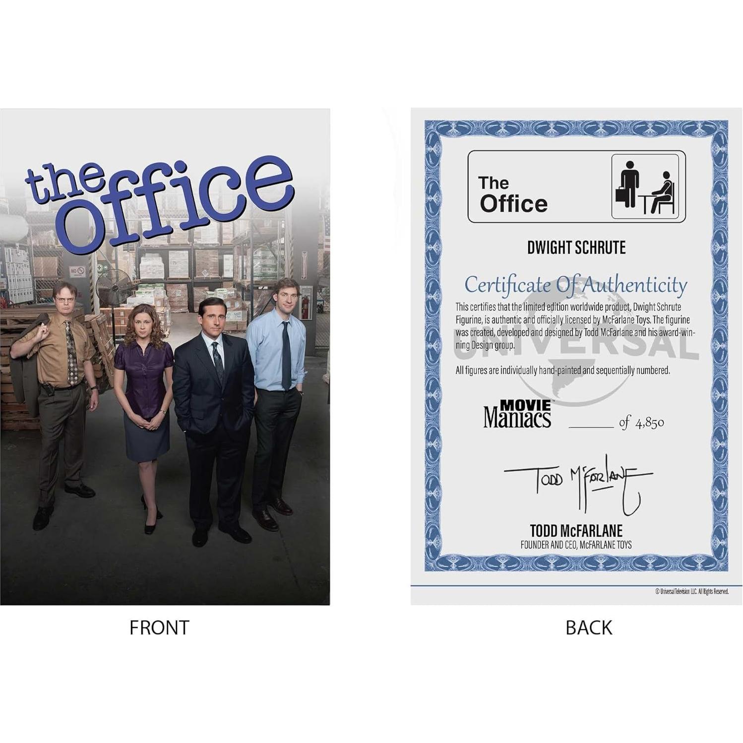 Figura posada Dwight Schrute 15.24cm McFarlane Toys The Office