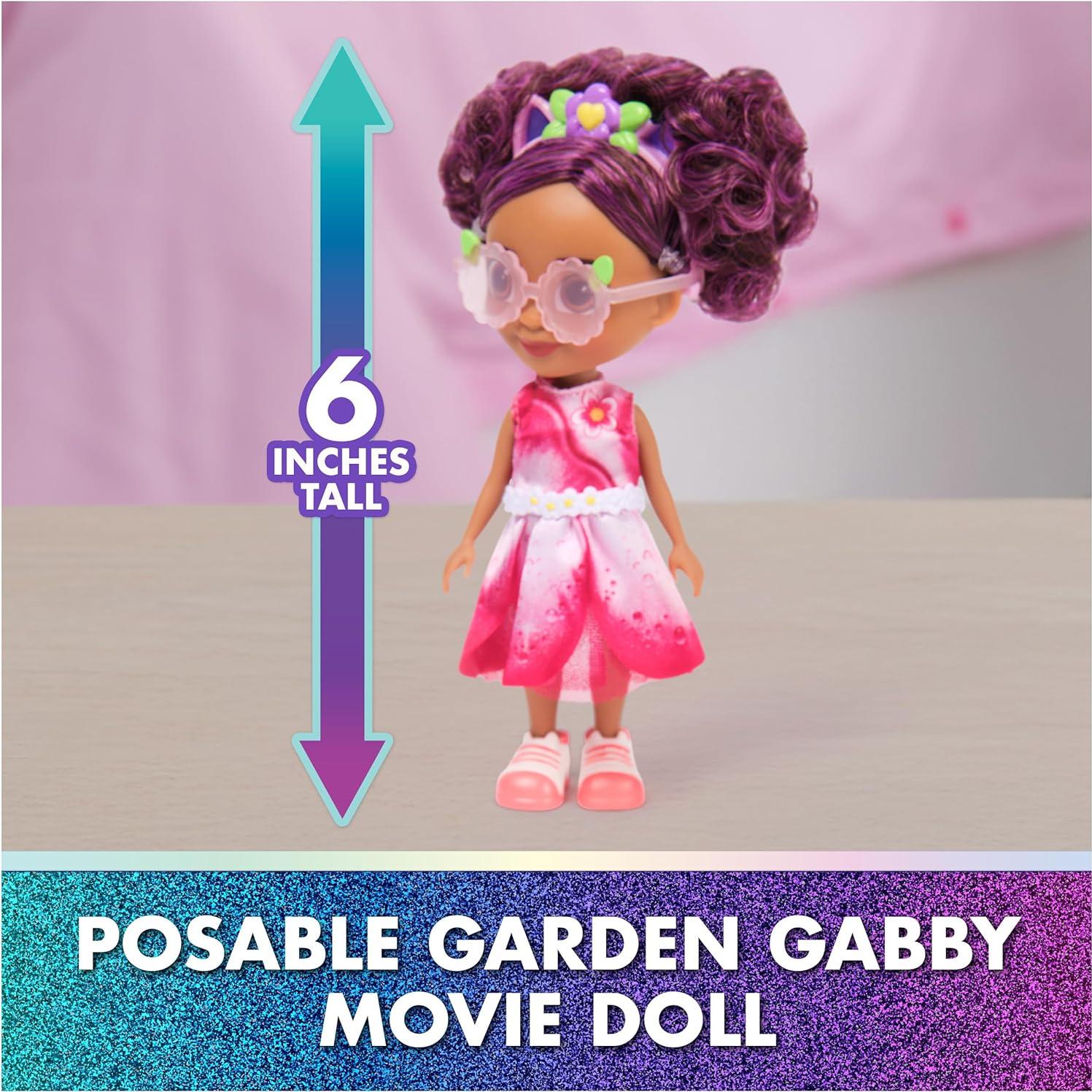 Paquete de Amigos del Jardín de Gabby - Muñeca y 4 Figuras