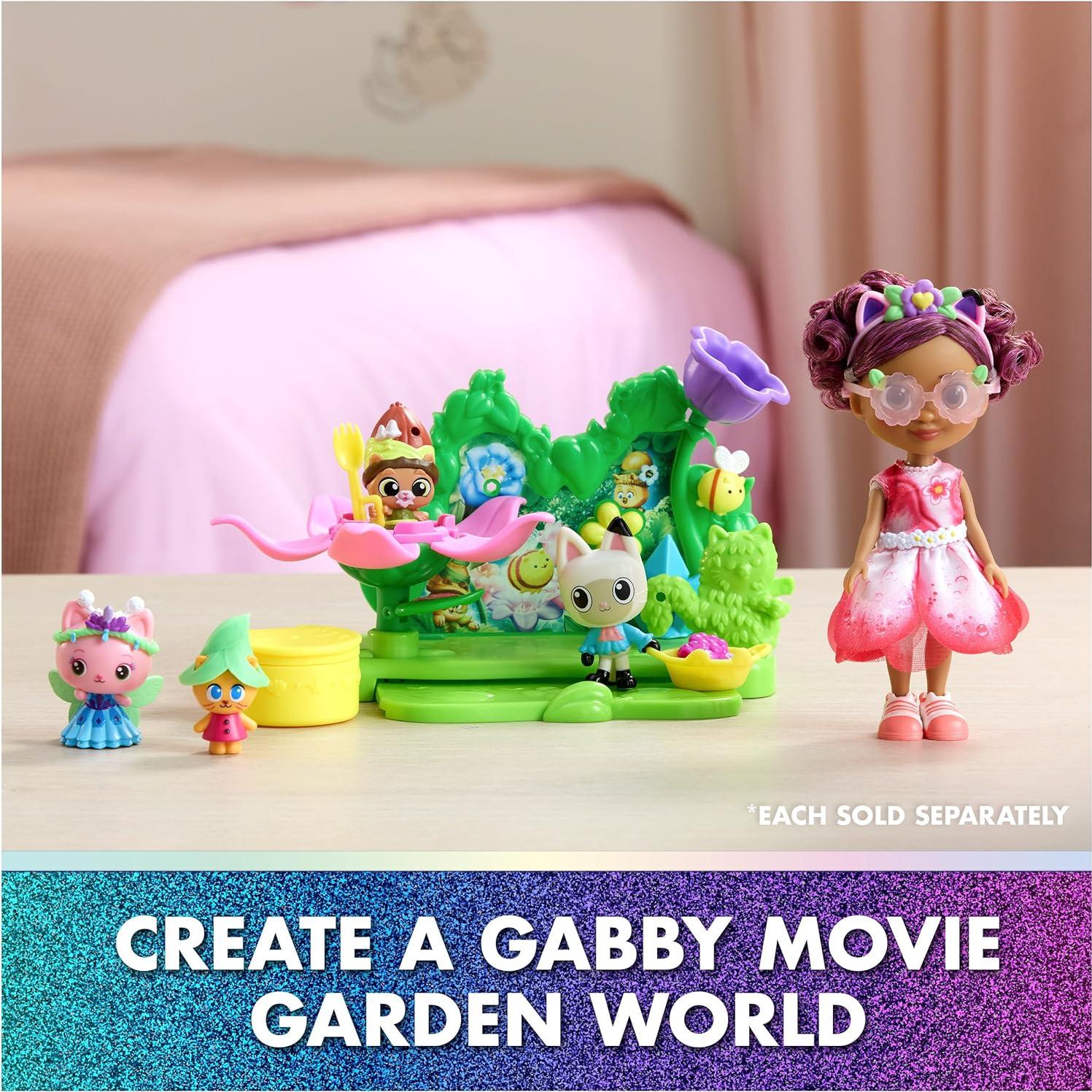 Paquete de Amigos del Jardín de Gabby - Muñeca y 4 Figuras