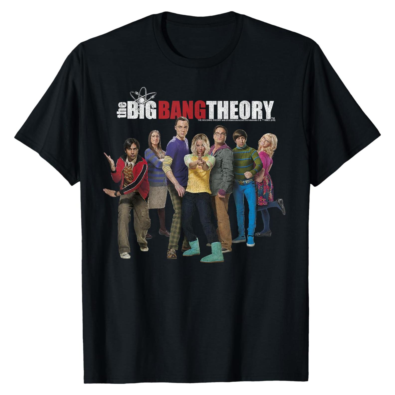 Camiseta oficial The Big Bang Theory para hombres