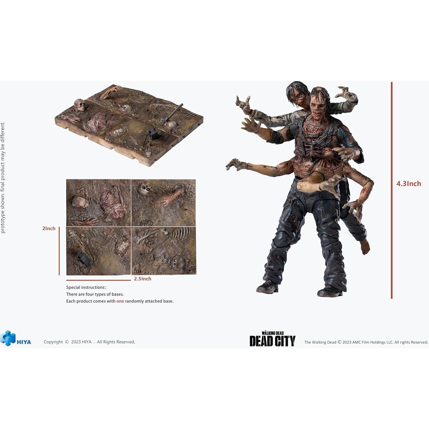 Figura de Acción Rey Caminante Hiya Toys 10.67 cm The Walking Dead