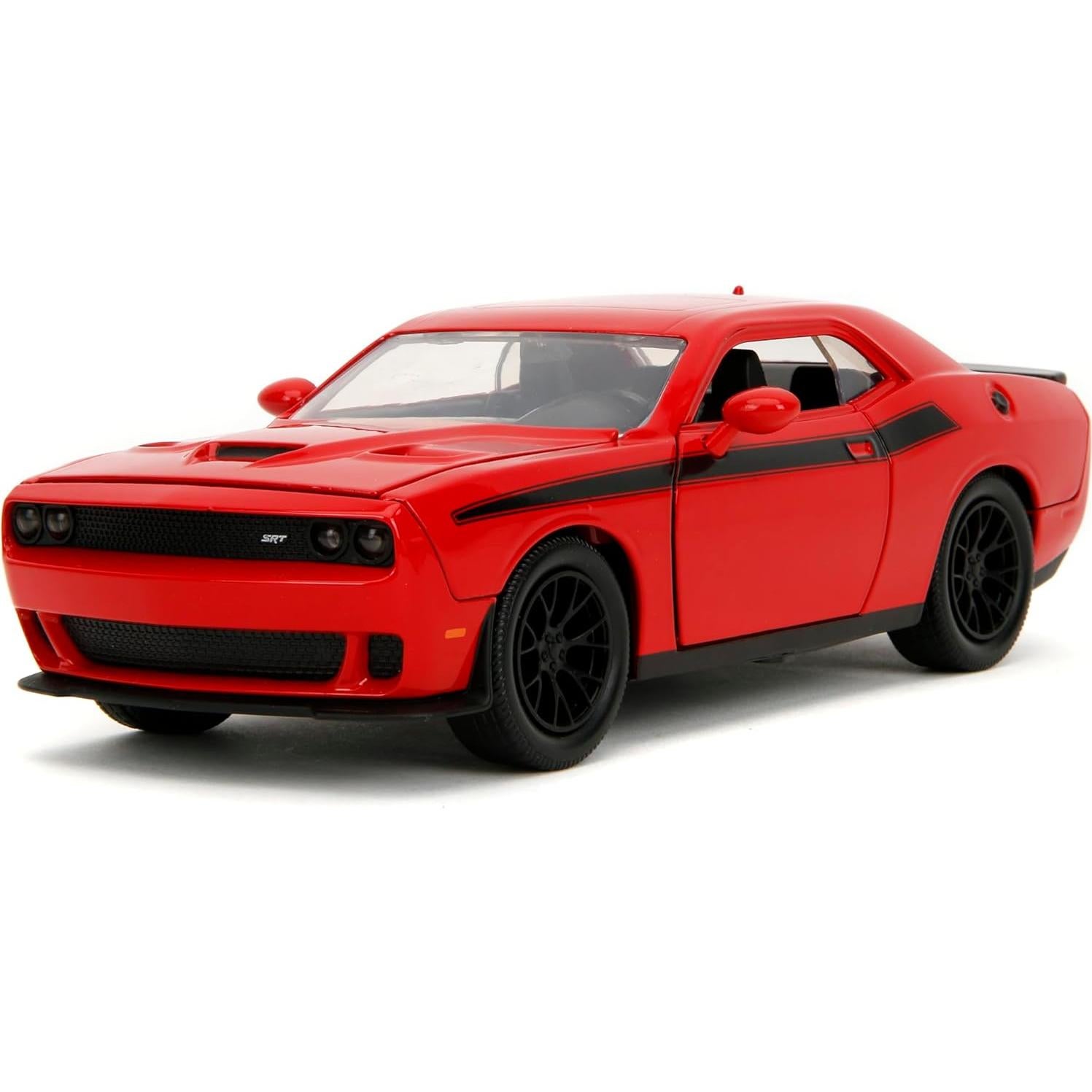 Auto de Fundición Jada 1:24 Dodge Challenger con Figura de Glenn