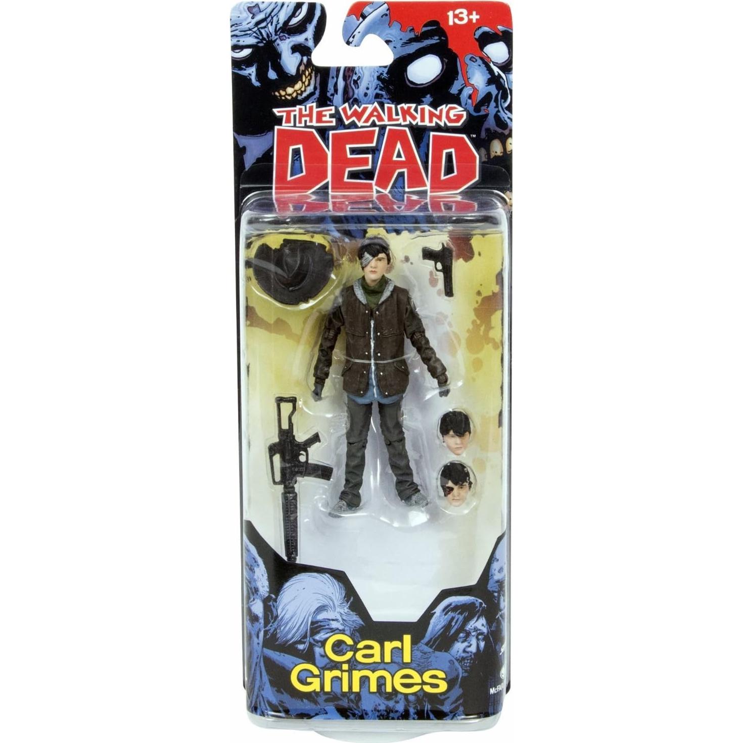 Figura de acción Carl Grimes McFarlane 12.7 cm con accesorios