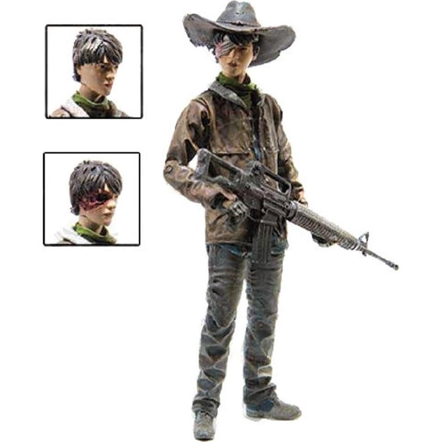 Figura de acción Carl Grimes McFarlane 12.7 cm con accesorios