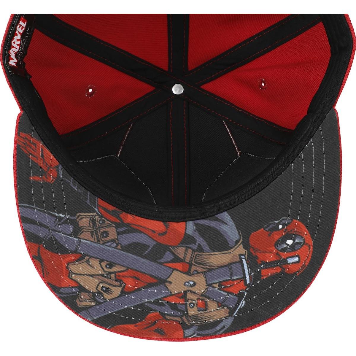 Gorra Ajustable Deadpool Oficial 58cm Poliéster