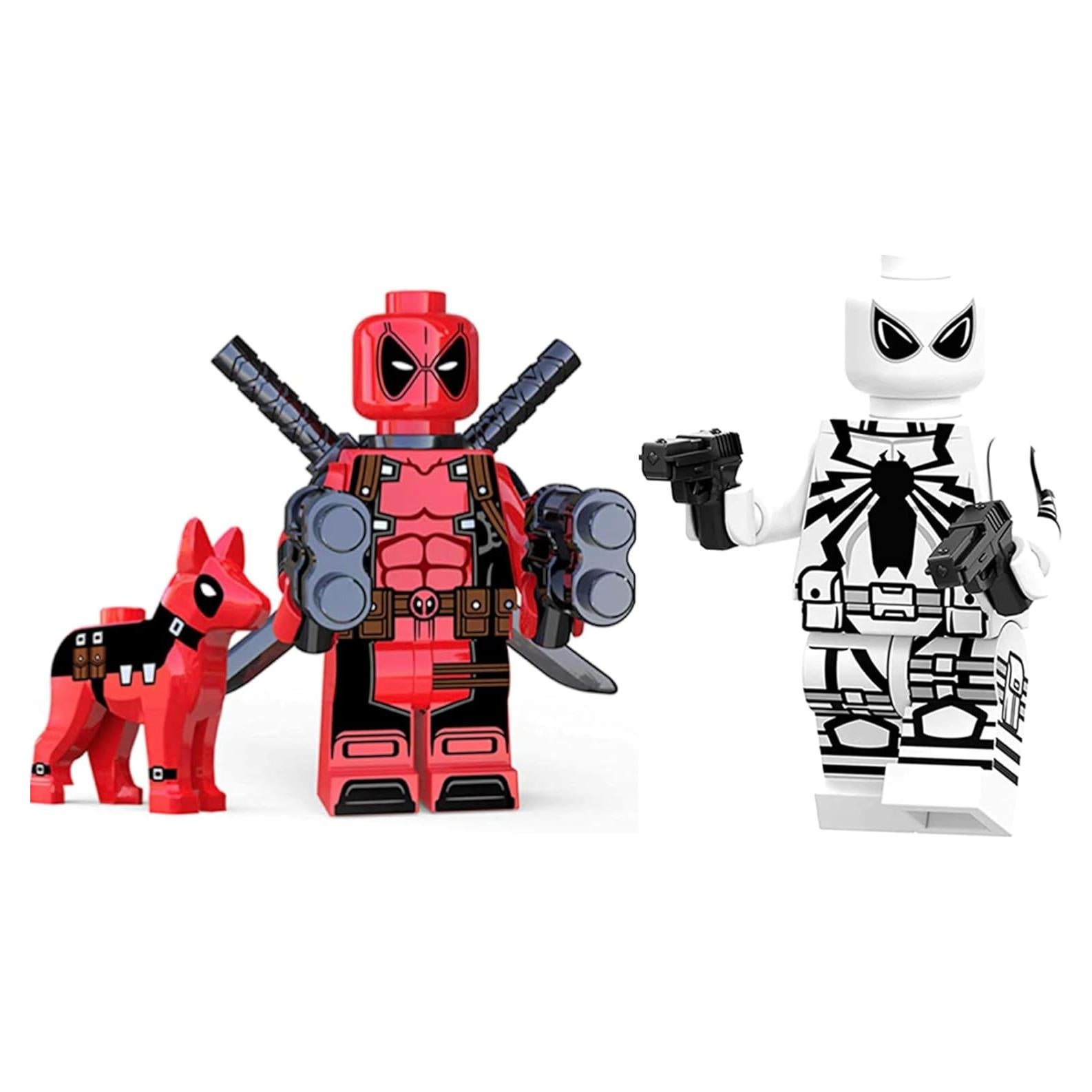 Mini Figura Kawaii Anti-Venom Marvel 3.81 cm JHCraft