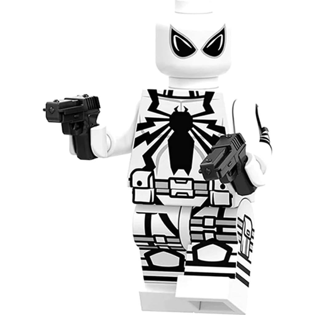 Mini Figura Kawaii Anti-Venom Marvel 3.81 cm JHCraft