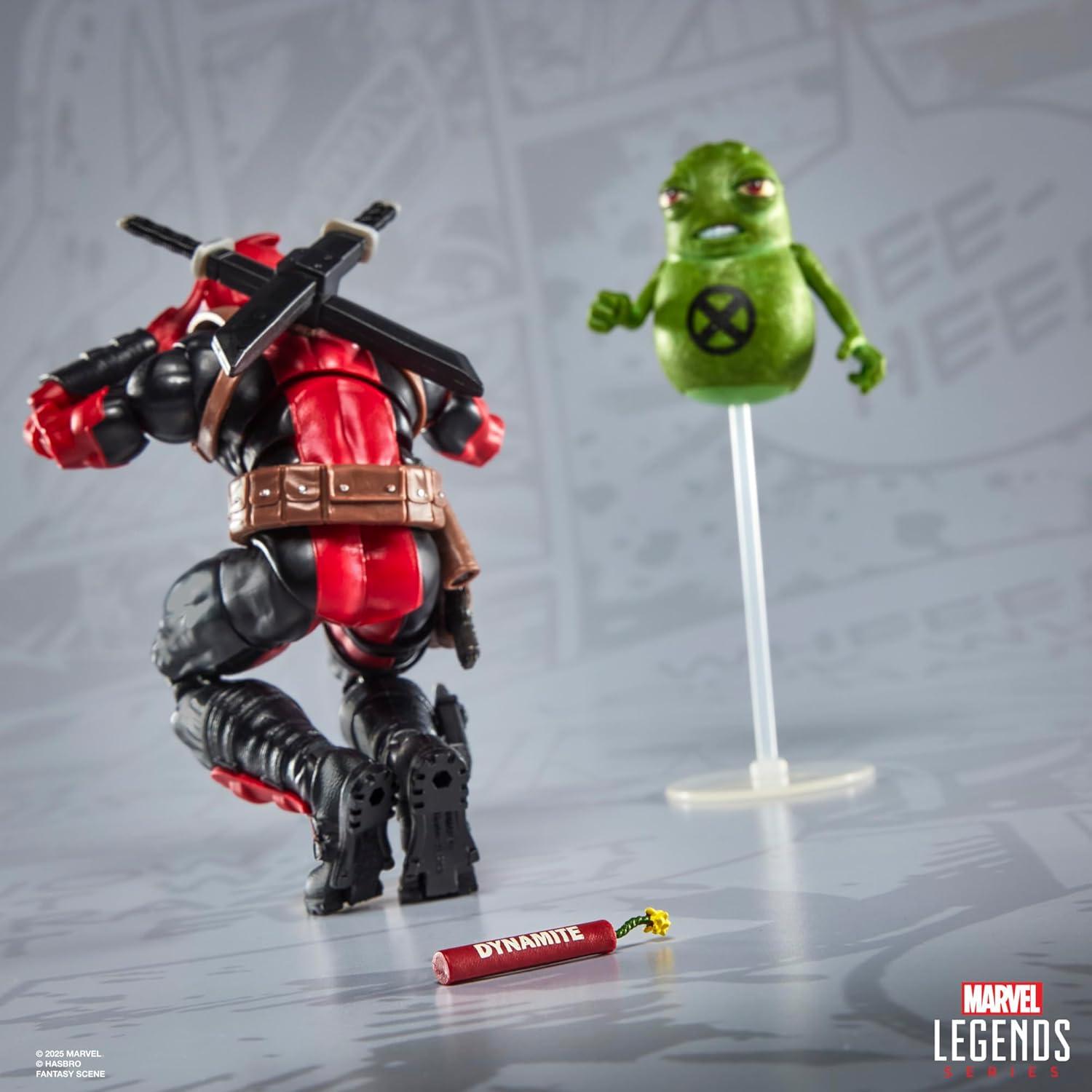 Figura de Acción Deadpool Marvel Legends 6" con 24 Accesorios