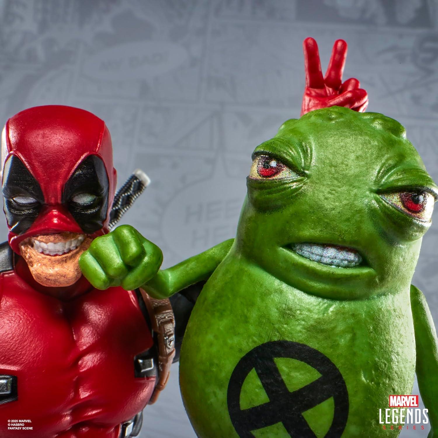 Figura de Acción Deadpool Marvel Legends 6" con 24 Accesorios