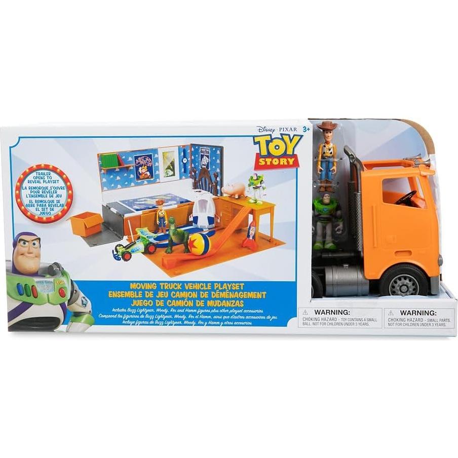 Juego de Vehículo Toy Story Disney - Camión Eggman Movers 11 Piezas