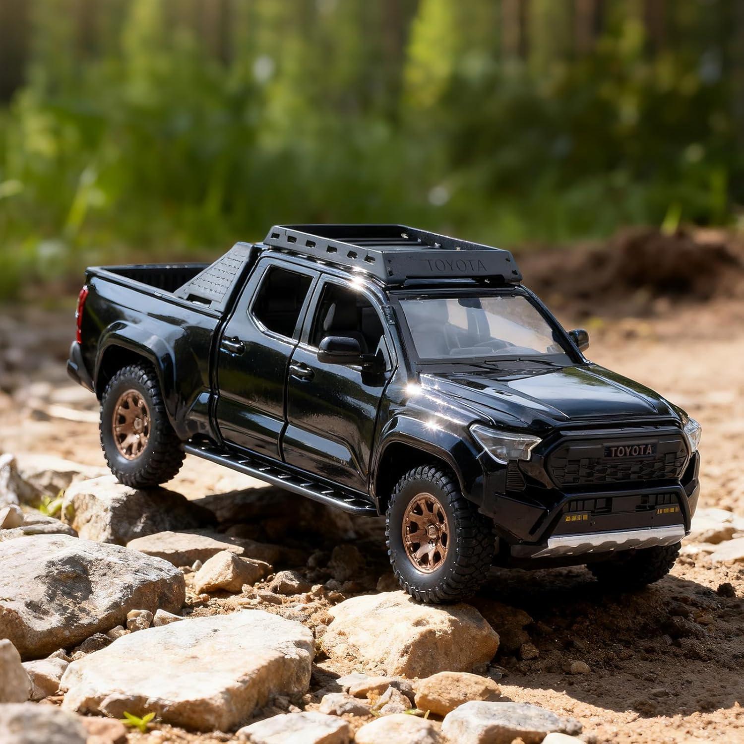 Camión de Juguete Tacoma FRJV con Sonido y Luz - Negro