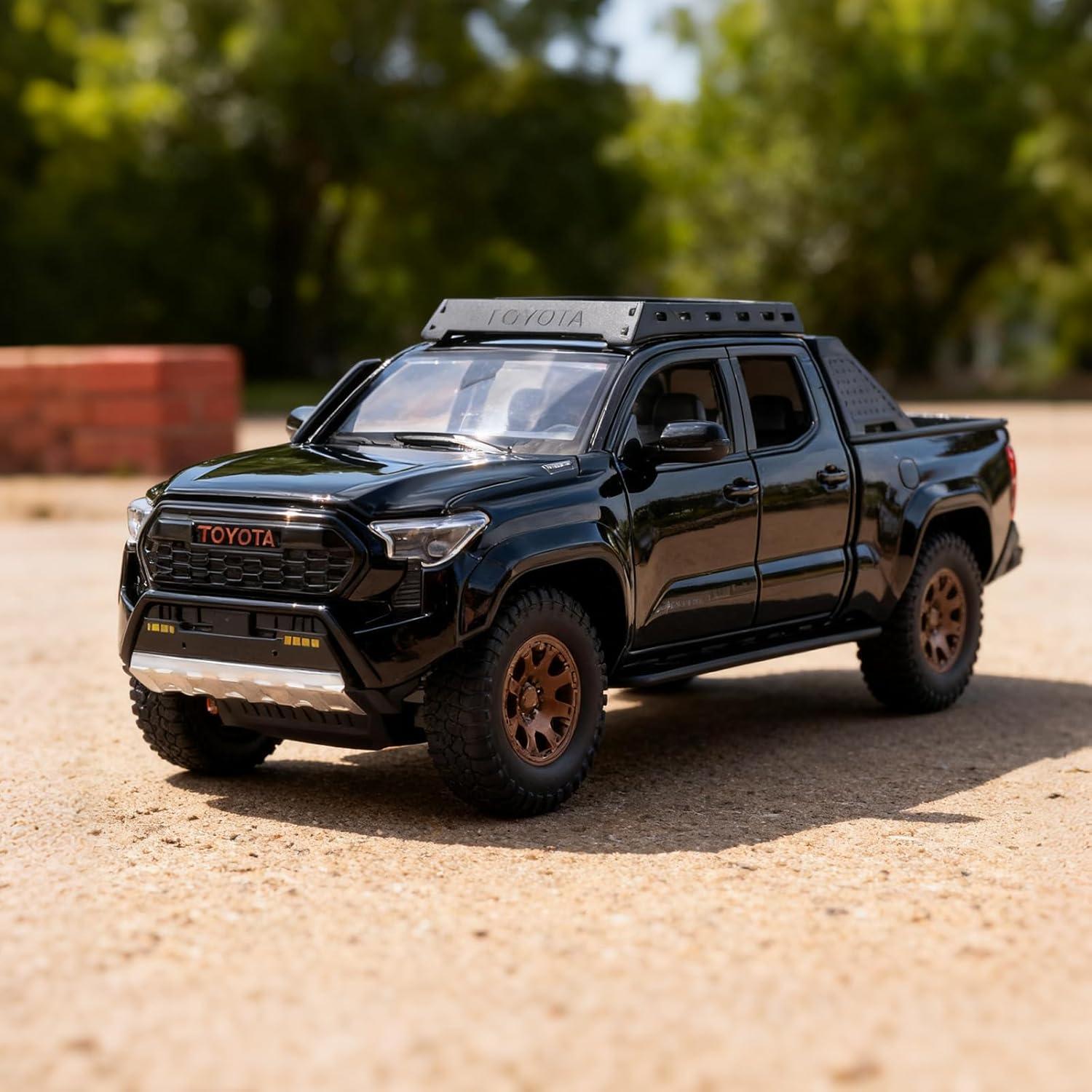 Camión de Juguete Tacoma FRJV con Sonido y Luz - Negro