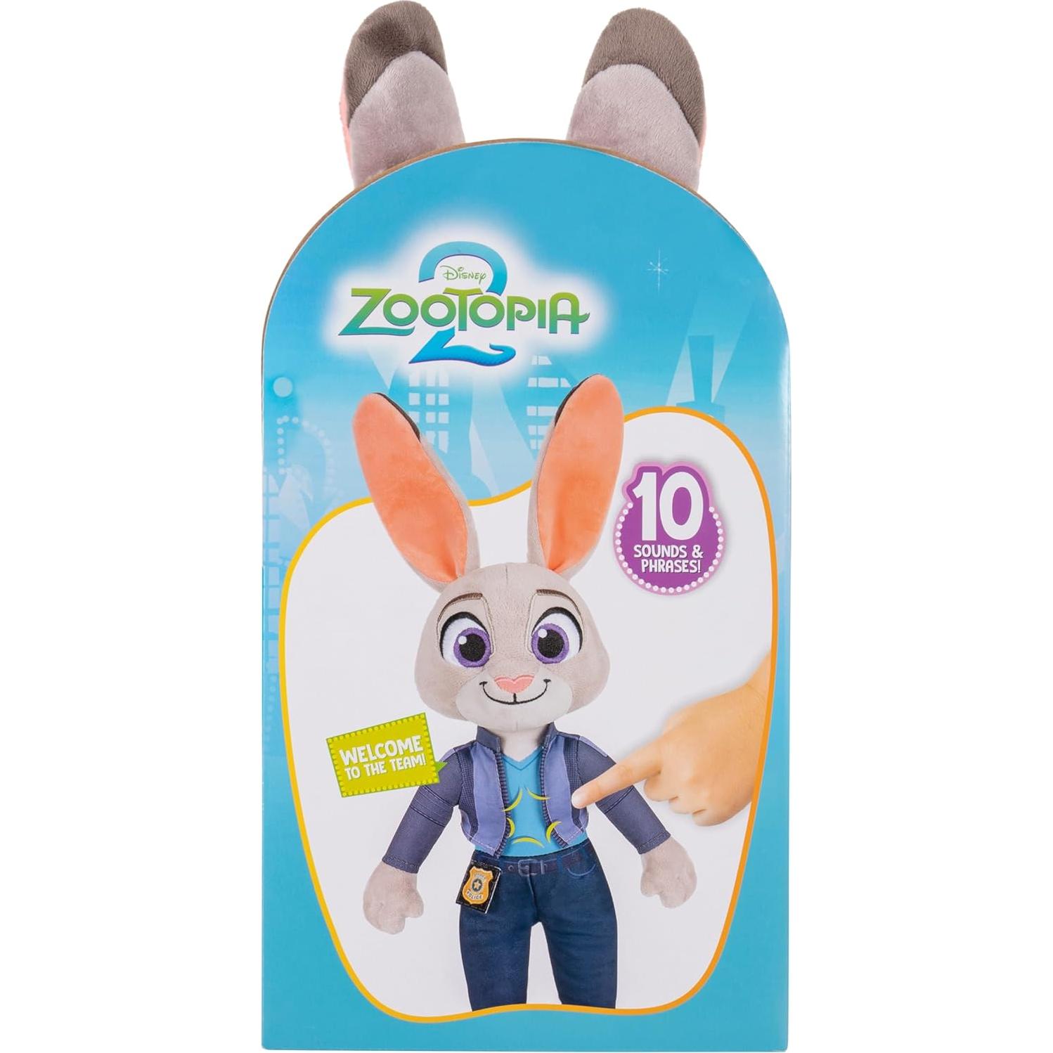 Peluche Judy Hopps Zootopia 2 35 cm con Sonidos - Jazwares