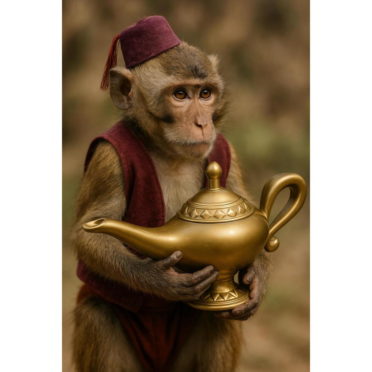 Lámpara Mágica de Genio Nicky Bigs Novelties 22.86cm