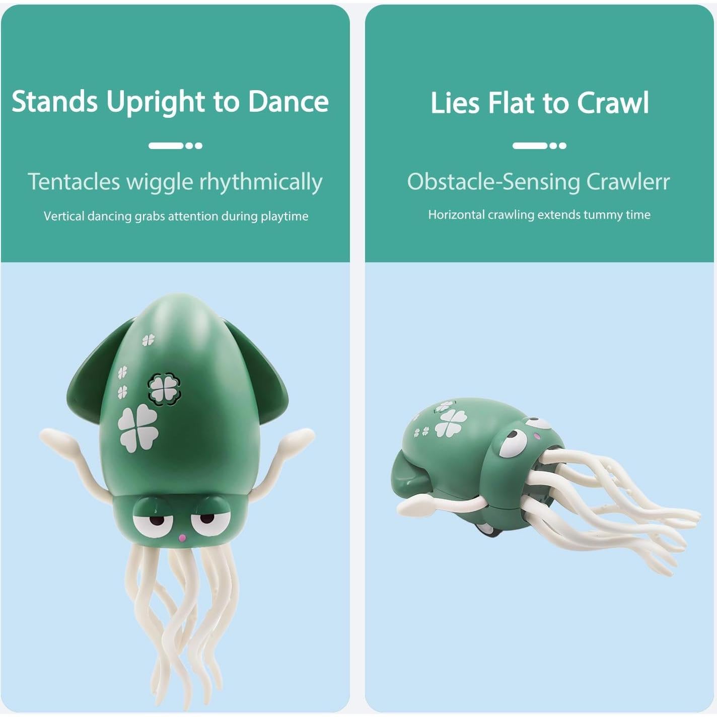 Juguete de Pulpo Eléctrico FE01 para Bebés 0-6 Años