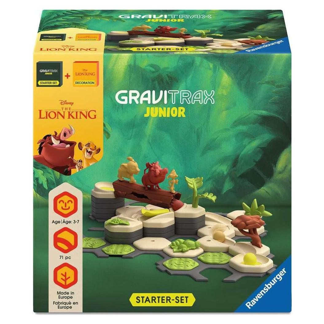 GraviTrax Junior Ravensburger Paquete Rey León 1.25 kg