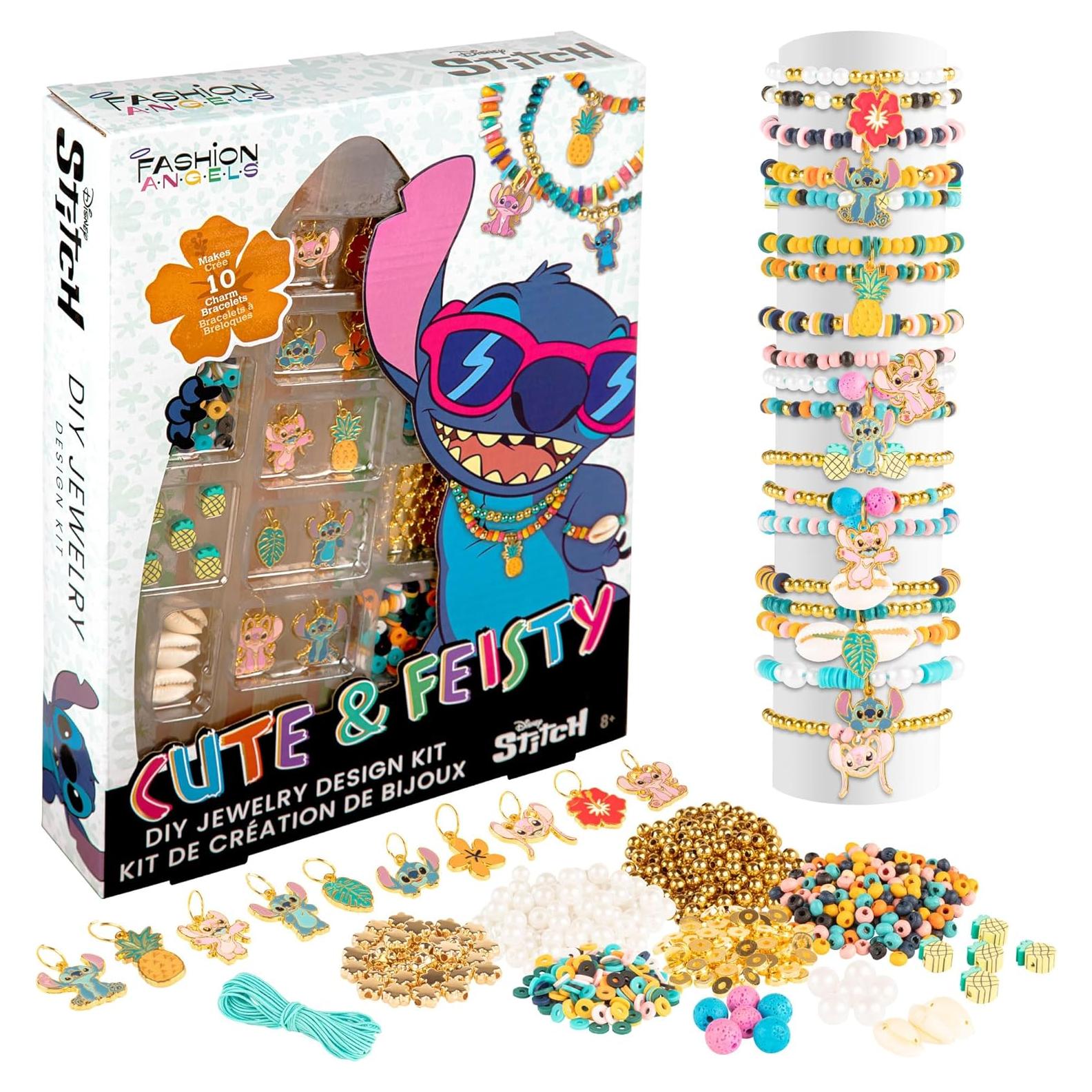 Kit de Joyería Disney Stitch Fashion Angels - 1300 Cuentas