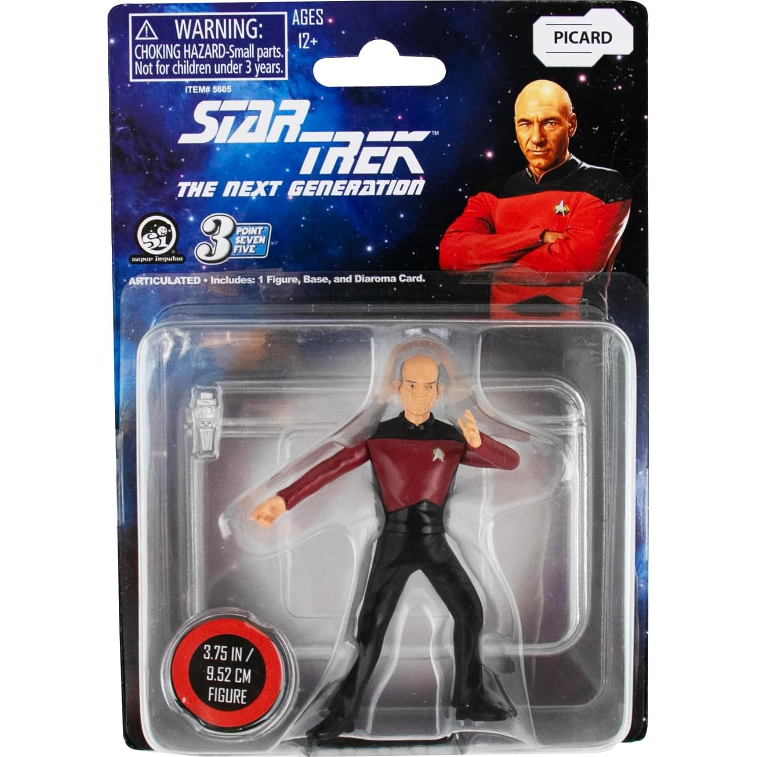 Figuras Coleccionables Star Trek La Nueva Generación 9.53 cm