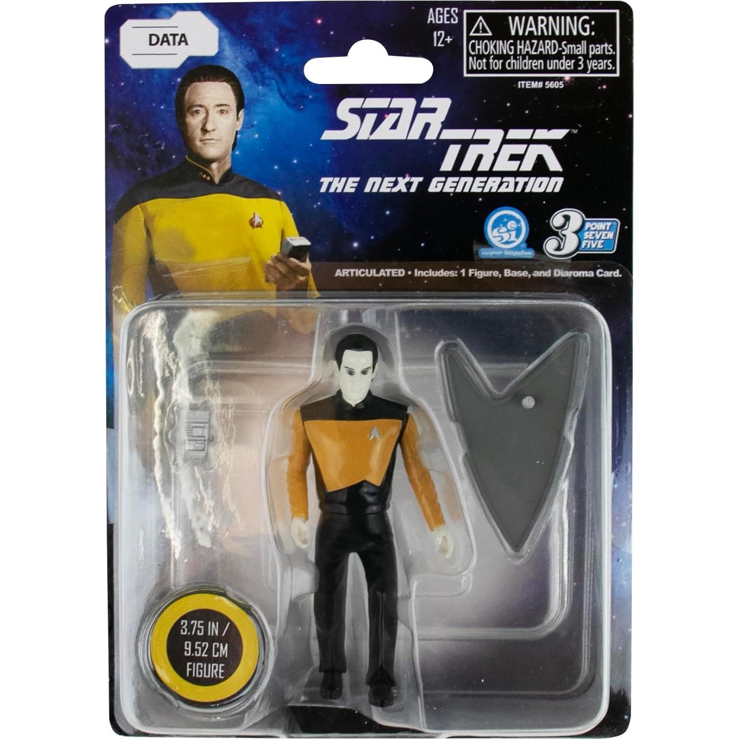 Figuras Coleccionables Star Trek La Nueva Generación 9.53 cm