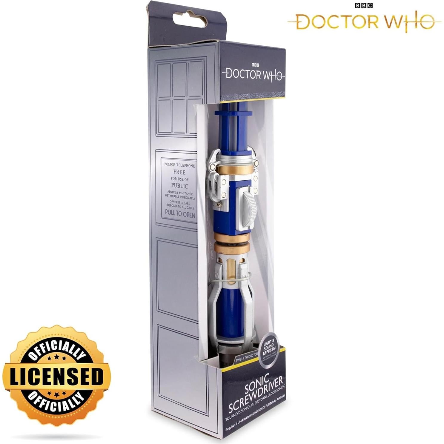 Destornillador Sónico Electrónico Duodécimo Doctor Toynk