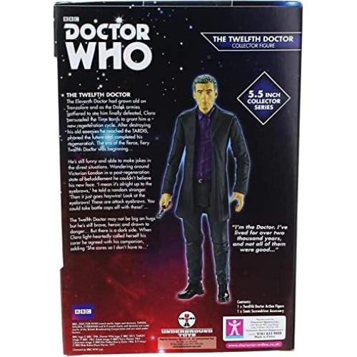 Figura de Acción Doctor Who 12° Doctor 13.97 cm con Destornillador