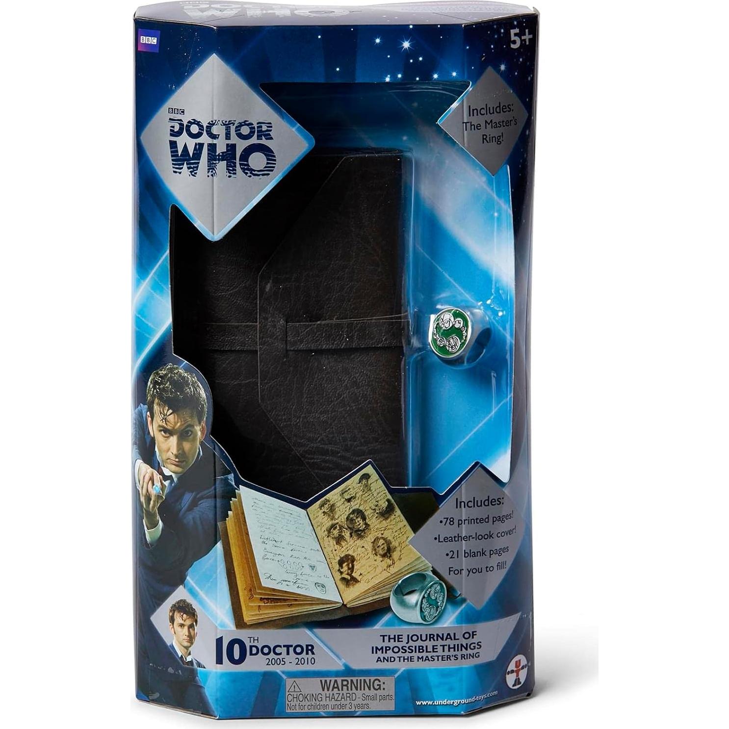 Diario de Cosas Imposibles Doctor Who + Anillo del Maestro