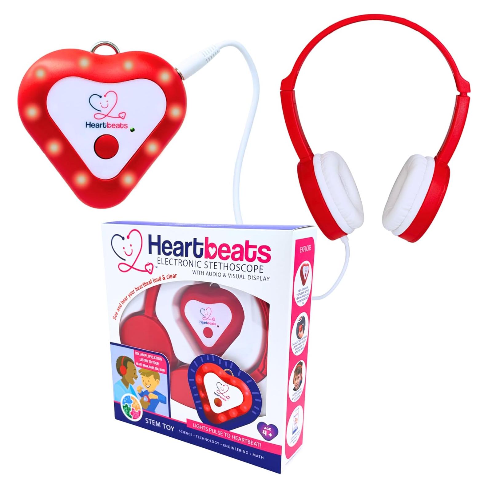 Estetoscopio Electrónico Heartbeats GKC para Niños 4+
