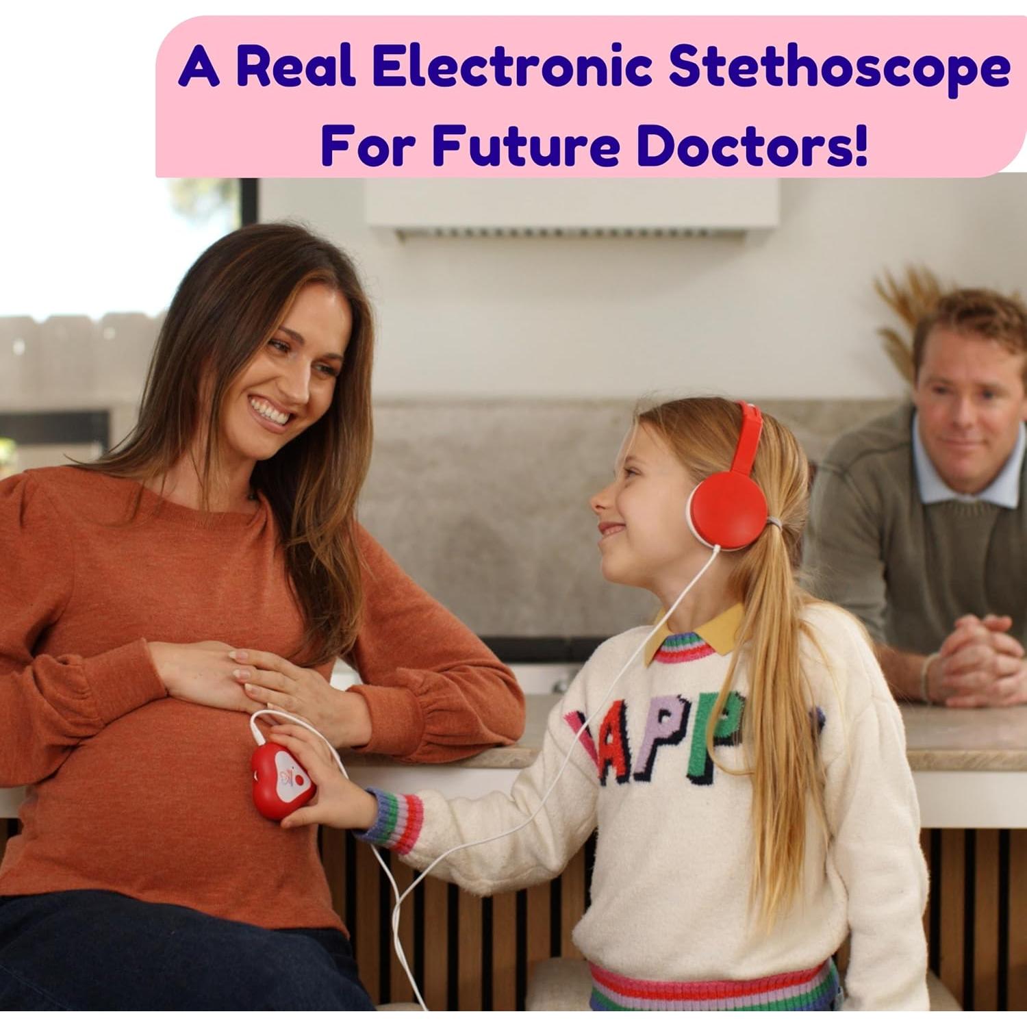 Estetoscopio Electrónico Heartbeats GKC para Niños 4+