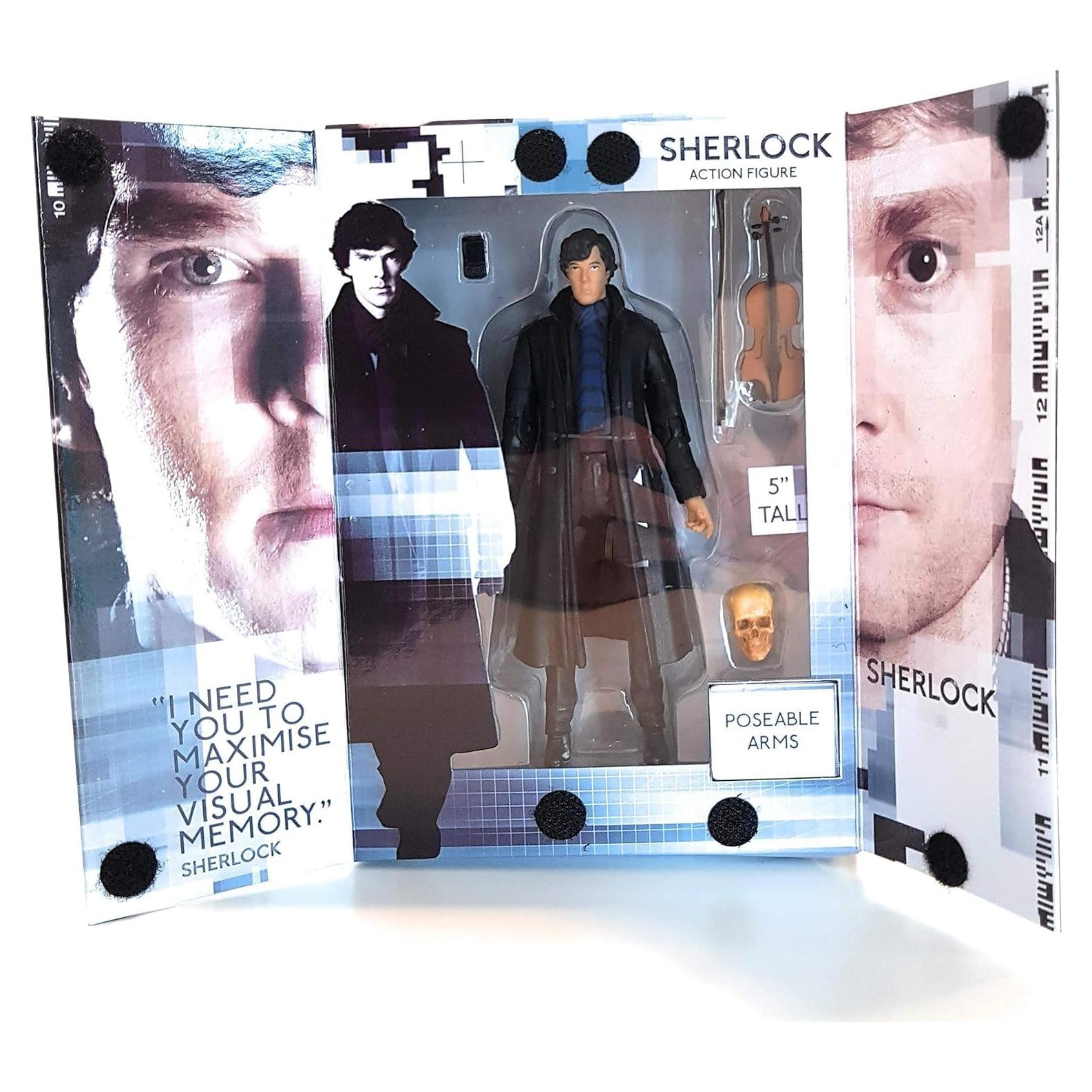 Figura de Acción Sherlock Holmes 15 cm PVC Underground Toys