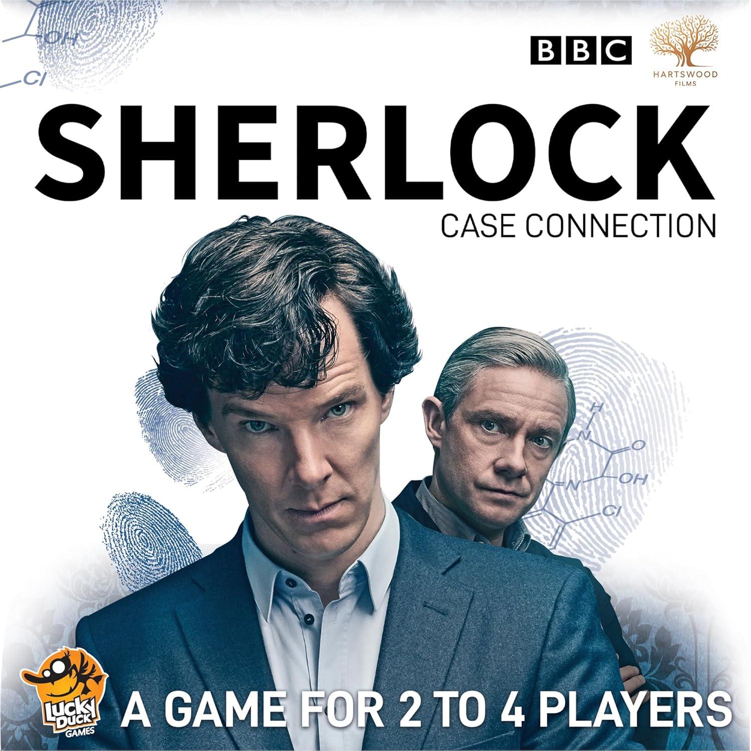 Juego de Mesa Sherlock: Conexión de Casos Lucky Duck - 2-4 Jugadores