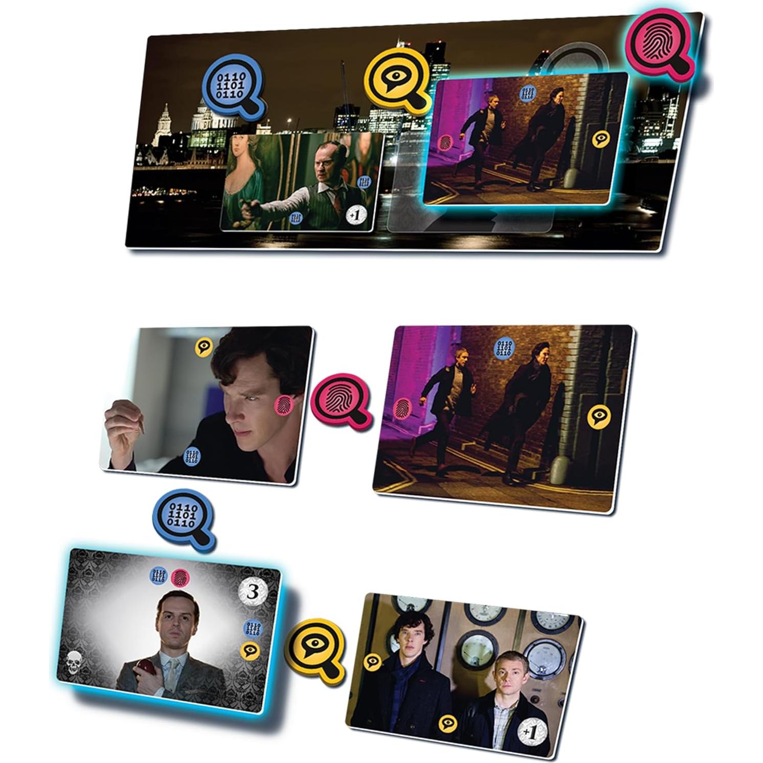 Juego de Mesa Sherlock: Conexión de Casos Lucky Duck - 2-4 Jugadores