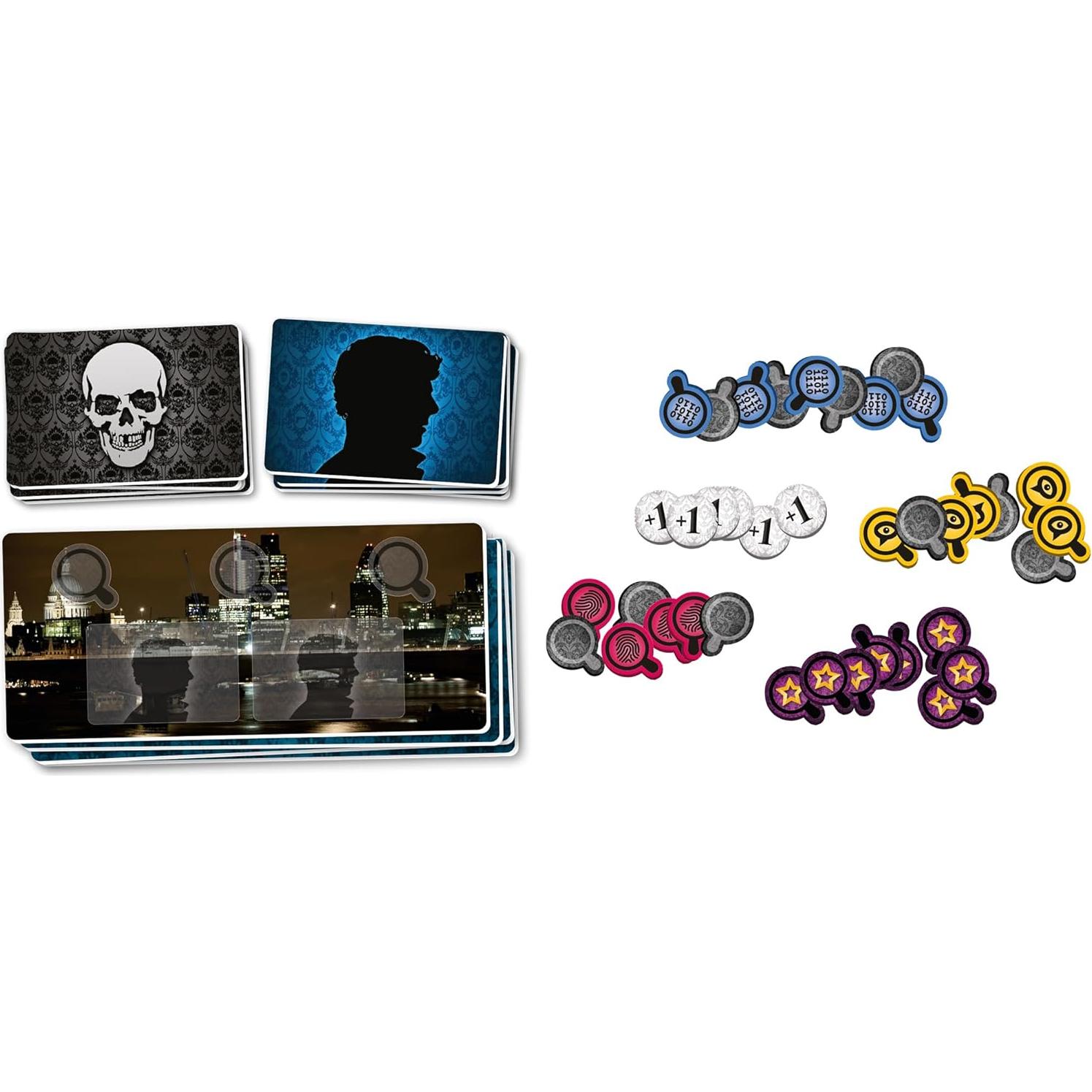 Juego de Mesa Sherlock: Conexión de Casos Lucky Duck - 2-4 Jugadores