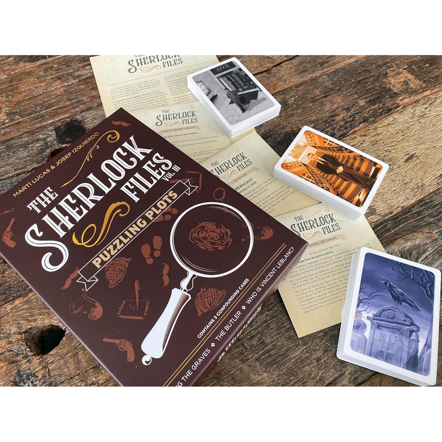 Juego de Mesa Los Archivos de Sherlock: Tramas Enigmáticas - Indie Boards & Cards