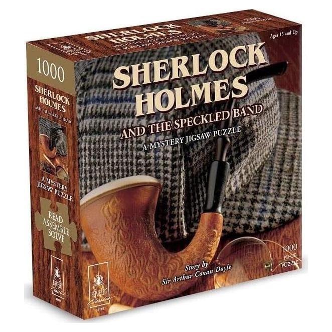 Rompecabezas BePuzzled Sherlock Holmes 1000 Piezas 58.4x73.7cm