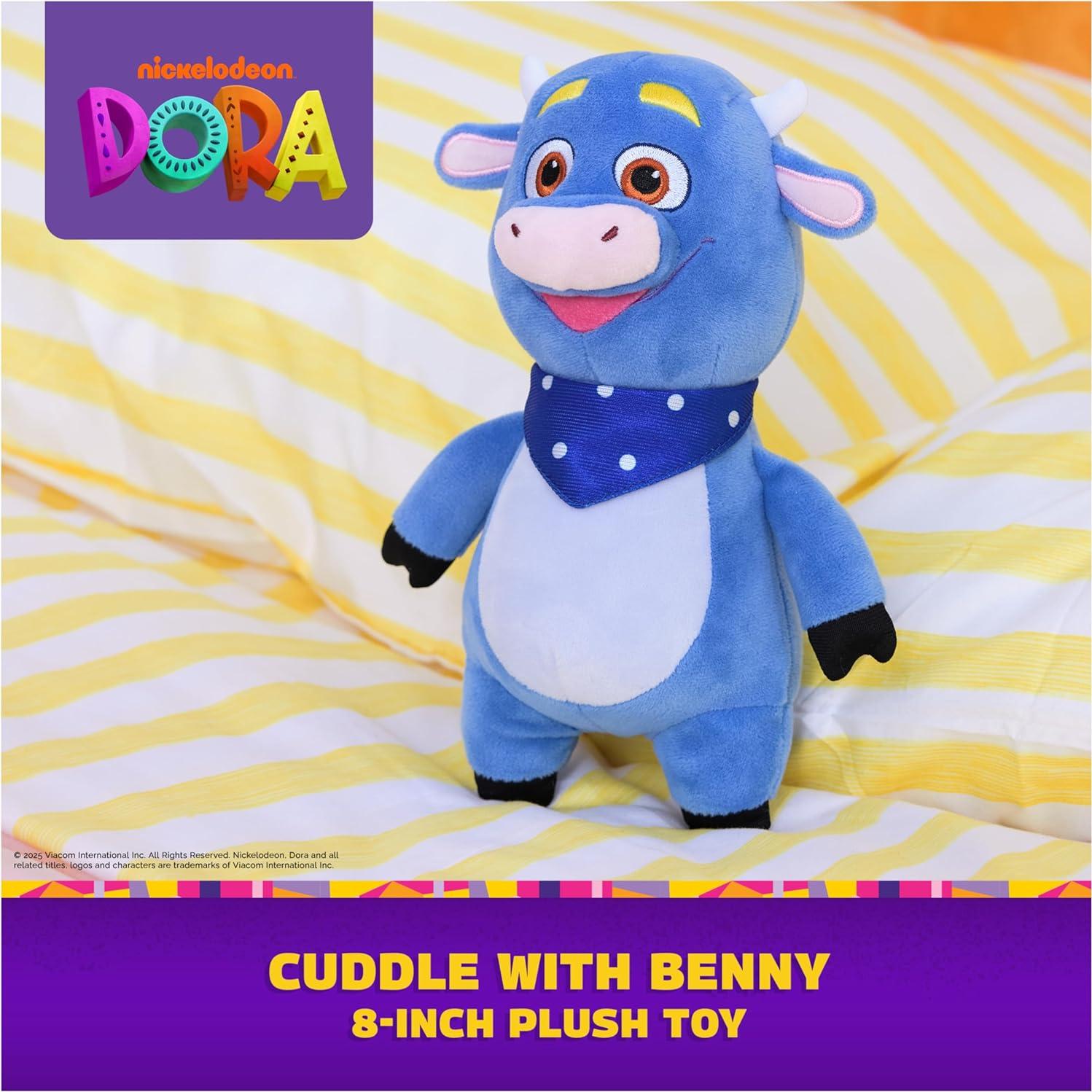 Peluche Benny Vaca 20 cm - Juguete Educativo Dora - Spin Master