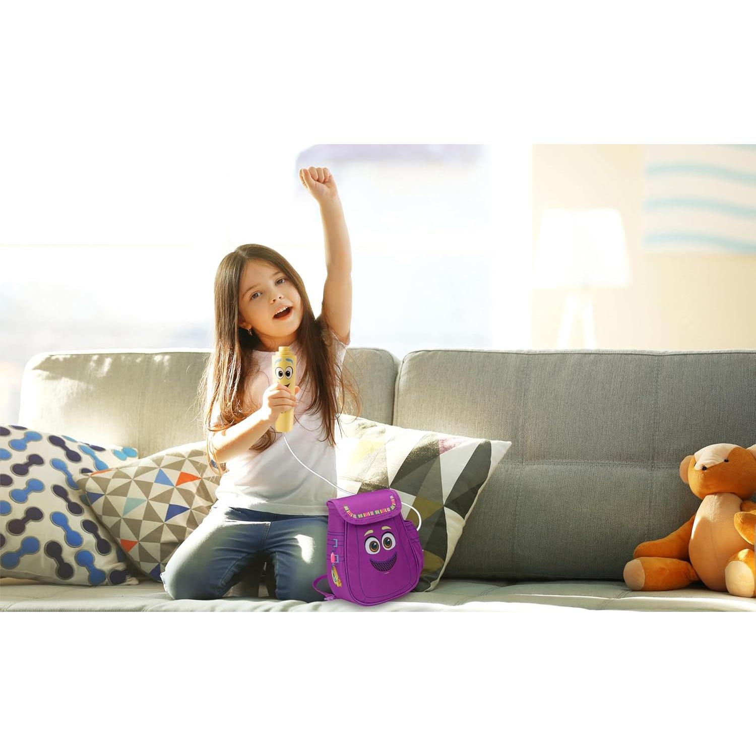 Boombox Karaoke Bluetooth ekids Dora con Micrófono