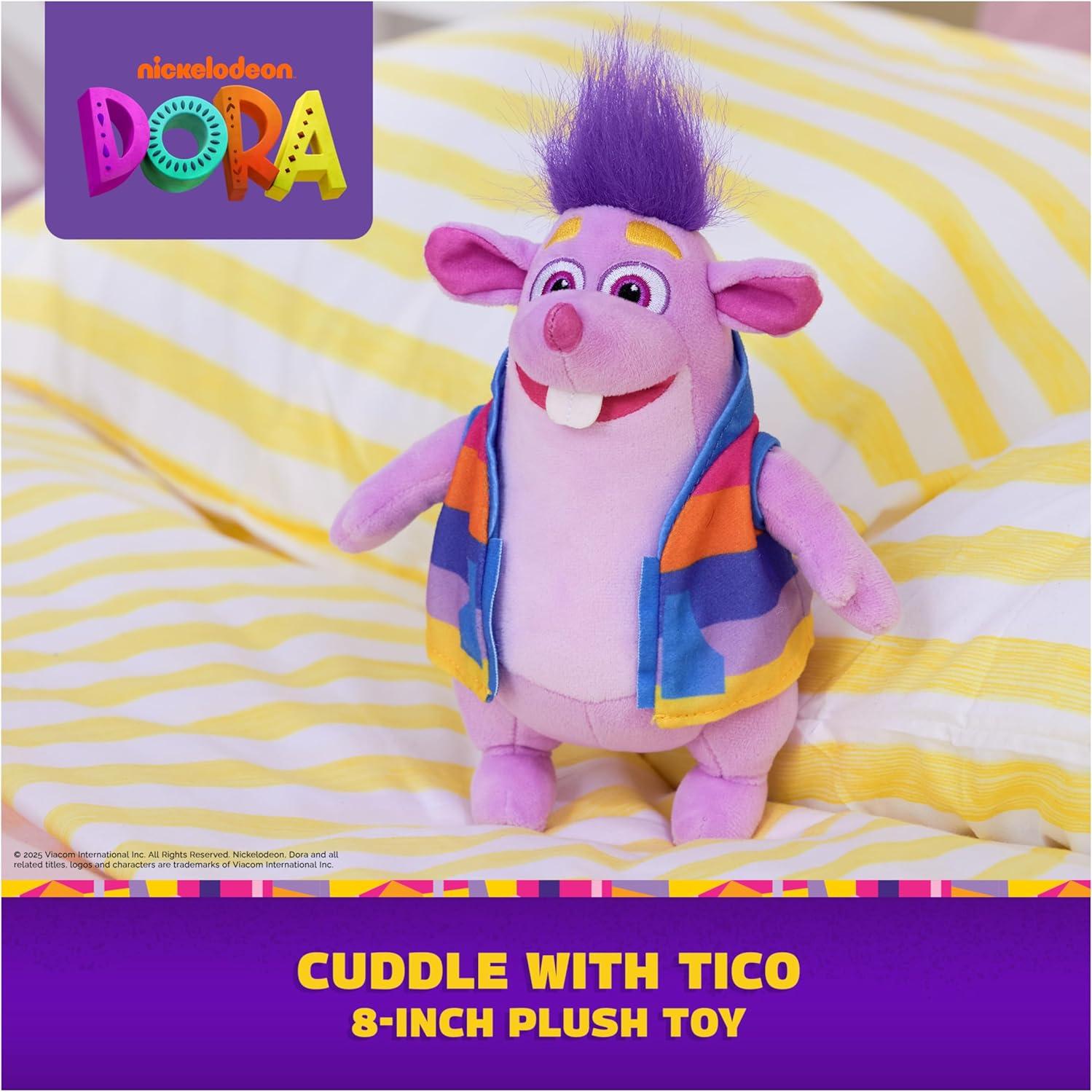 Peluche Tico Ardilla 20 cm Spin Master - Juguete Educativo