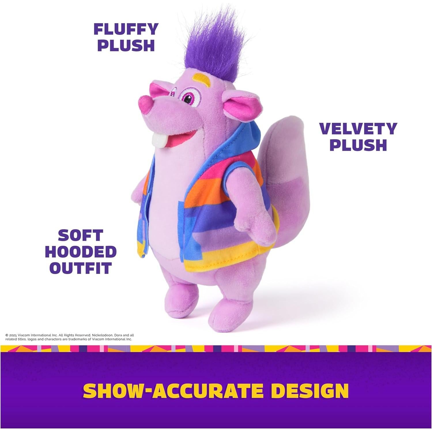 Peluche Tico Ardilla 20 cm Spin Master - Juguete Educativo