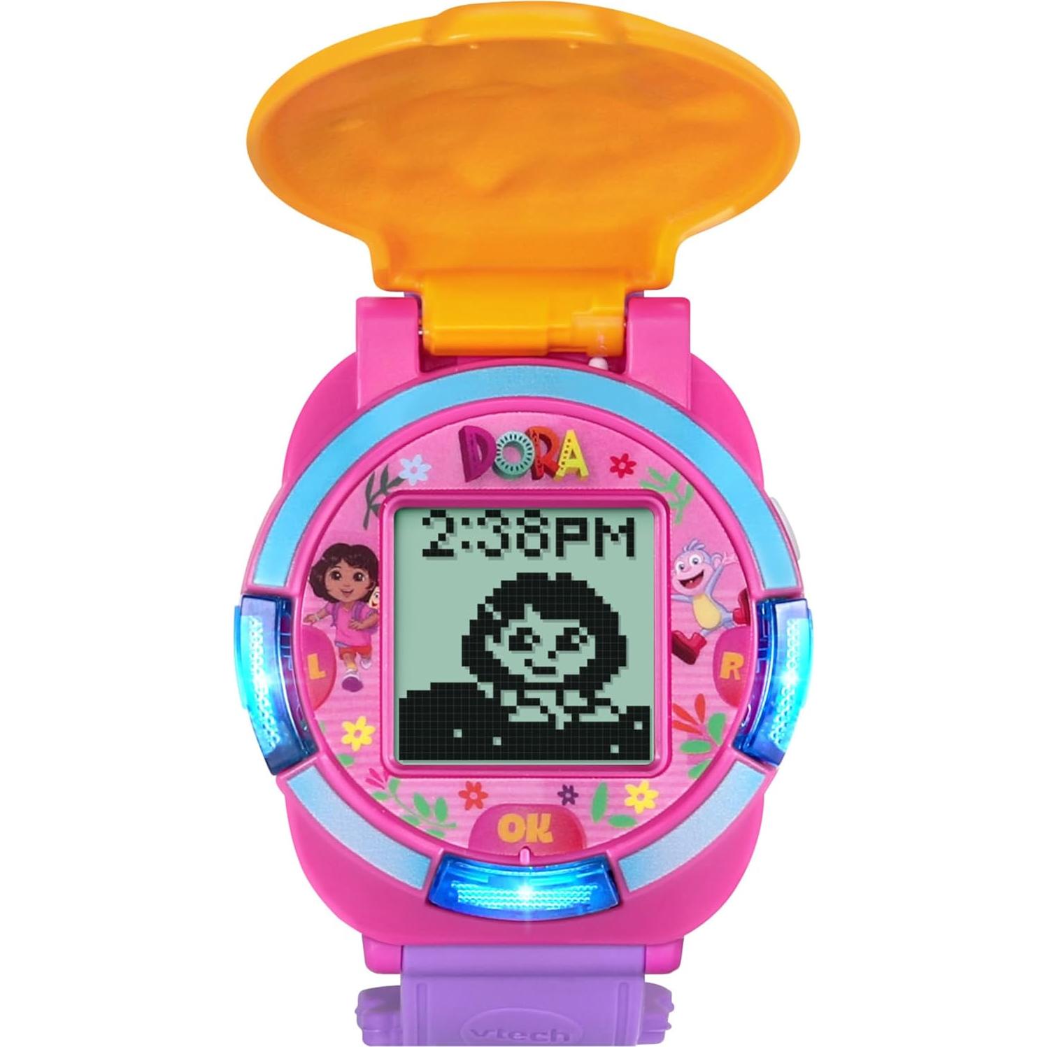 Reloj de Aventura VTech Dora para Niños 3+ con Juegos