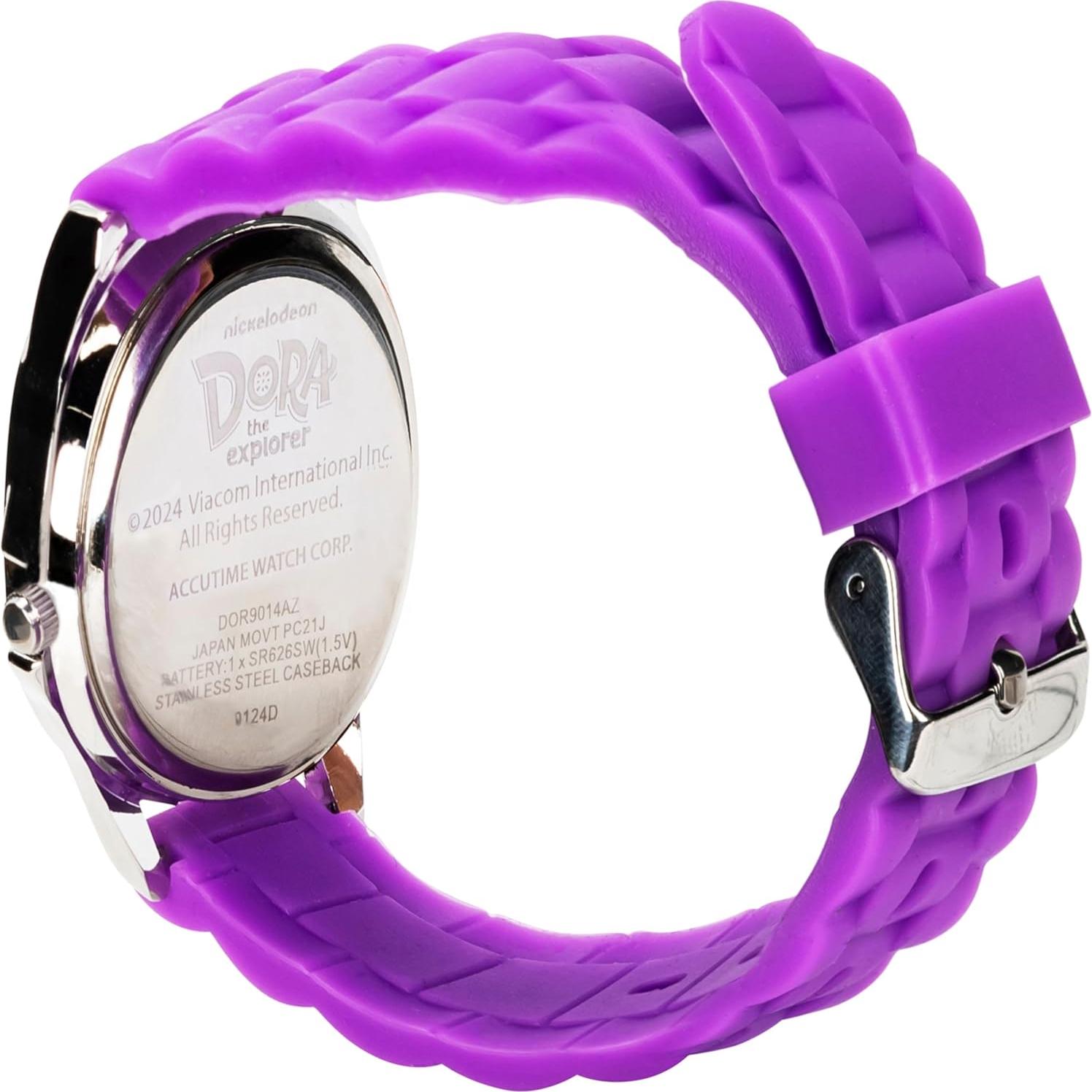 Reloj Analógico de Cuarzo Accutime Dora la Exploradora Niñas