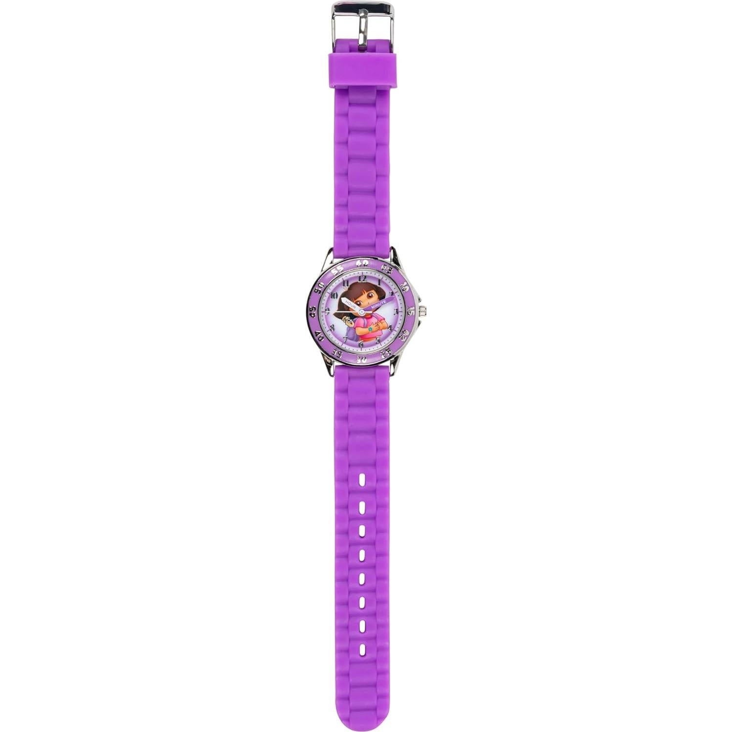 Reloj Analógico de Cuarzo Accutime Dora la Exploradora Niñas