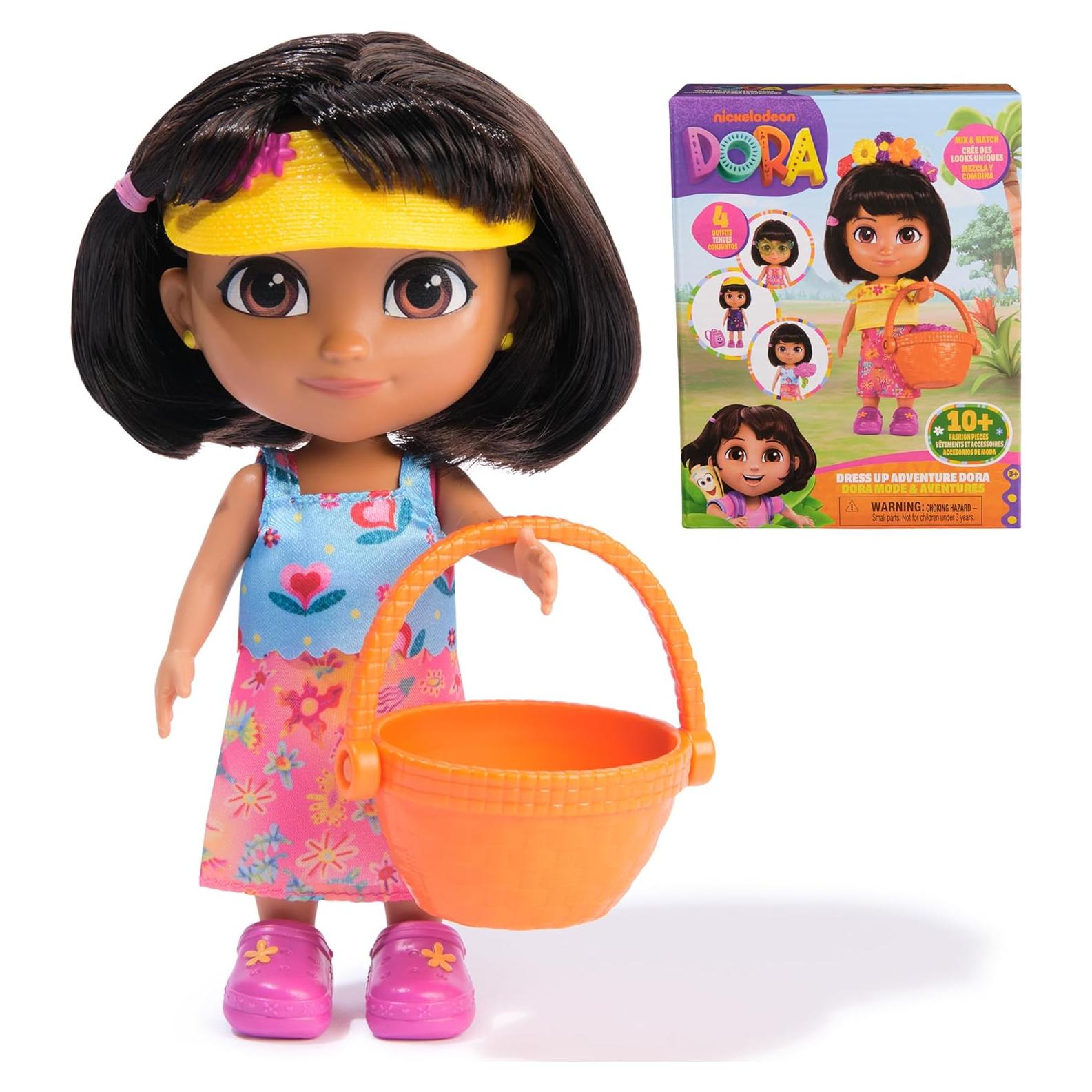 Muñeca Dora la Exploradora 15 cm con Ropa y Accesorios
