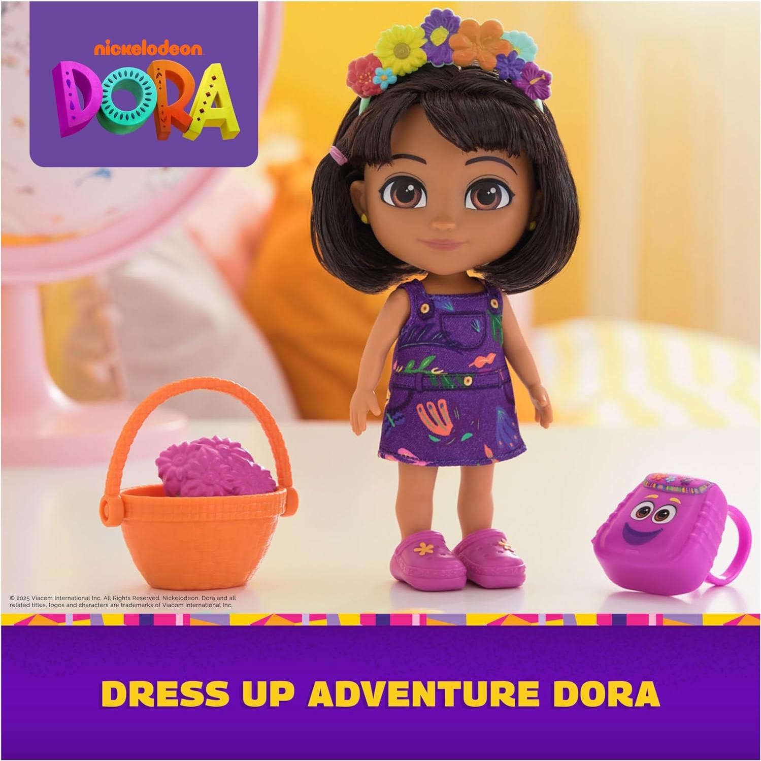 Muñeca Dora la Exploradora 15 cm con Ropa y Accesorios