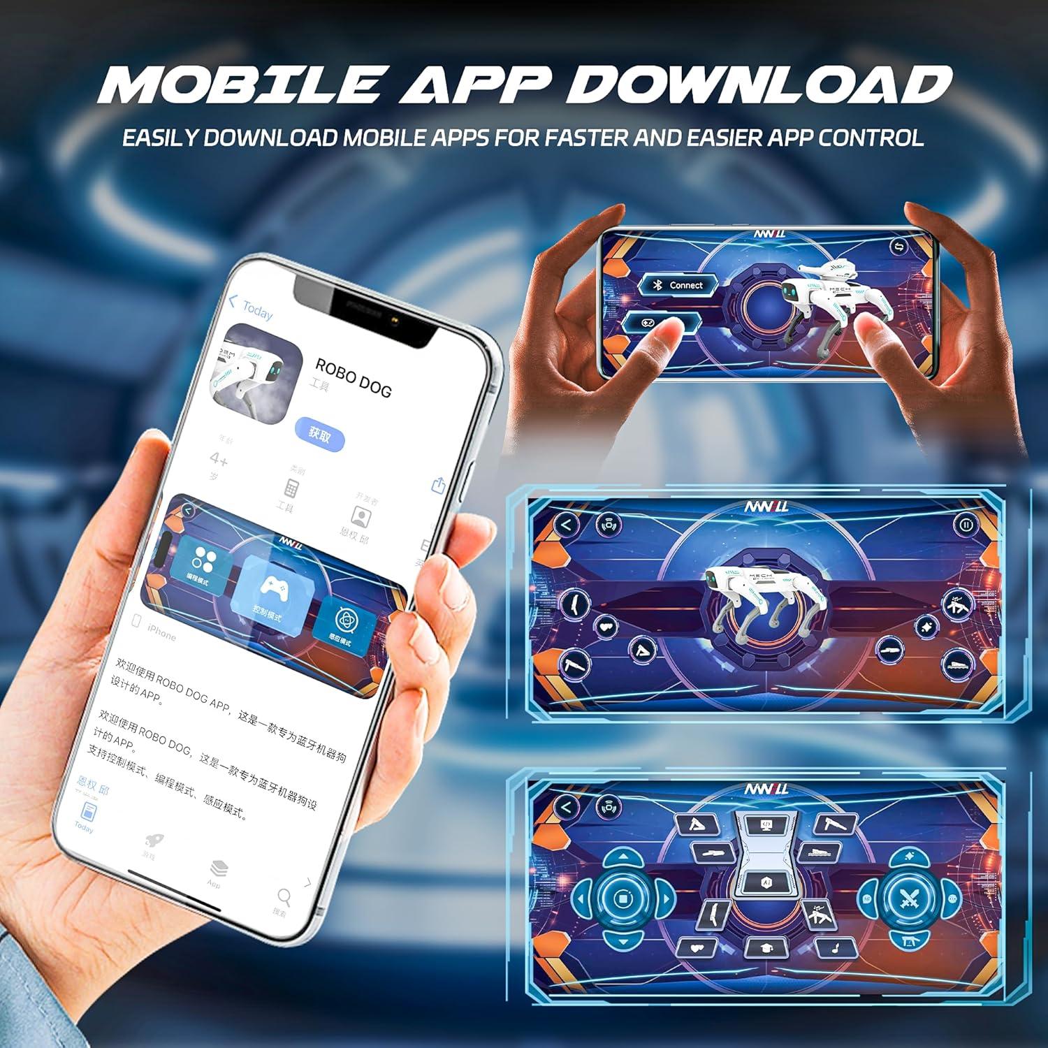 Perro Robot Inteligente SANCO 18013 - Control Remoto y APP