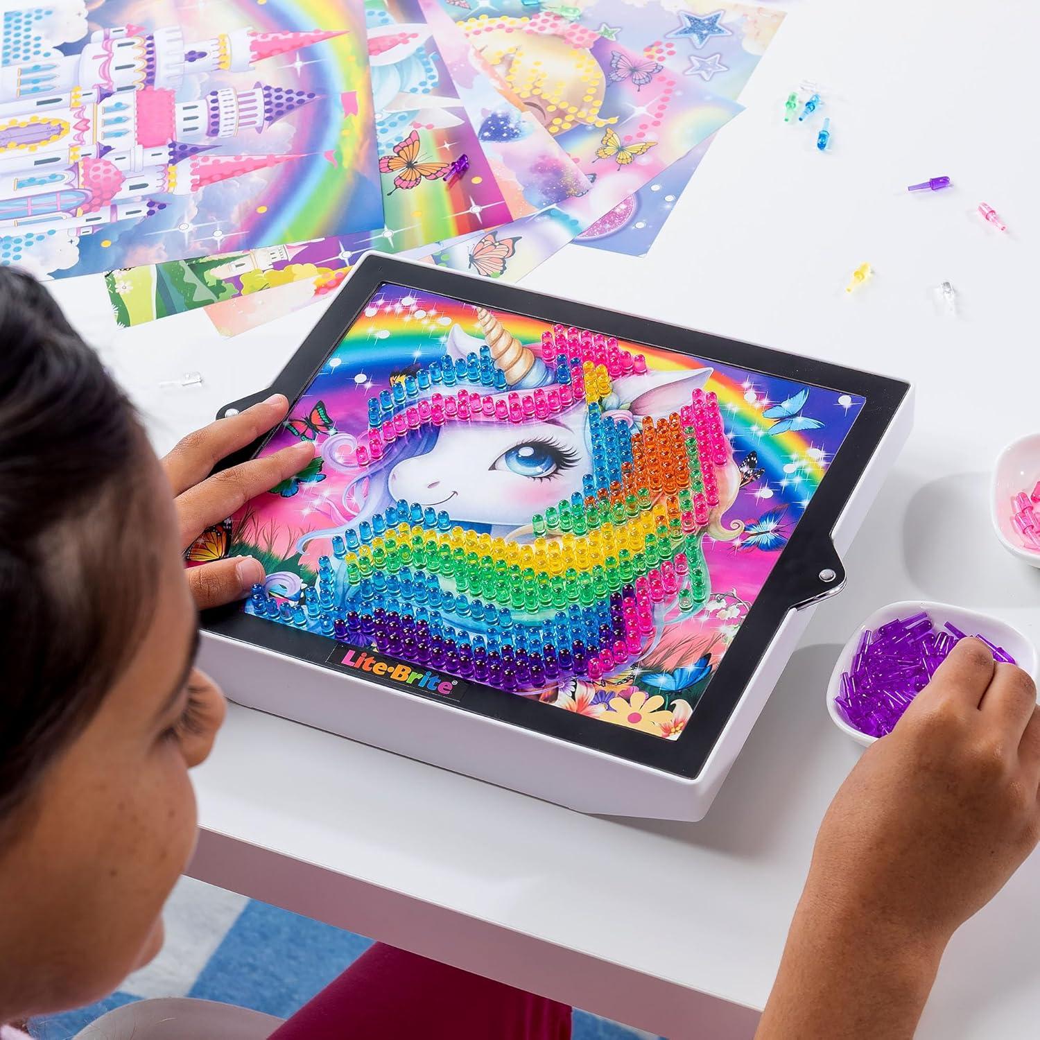 Lite-Brite Color Pop Arcoíris Basic Fun - Arte Iluminado