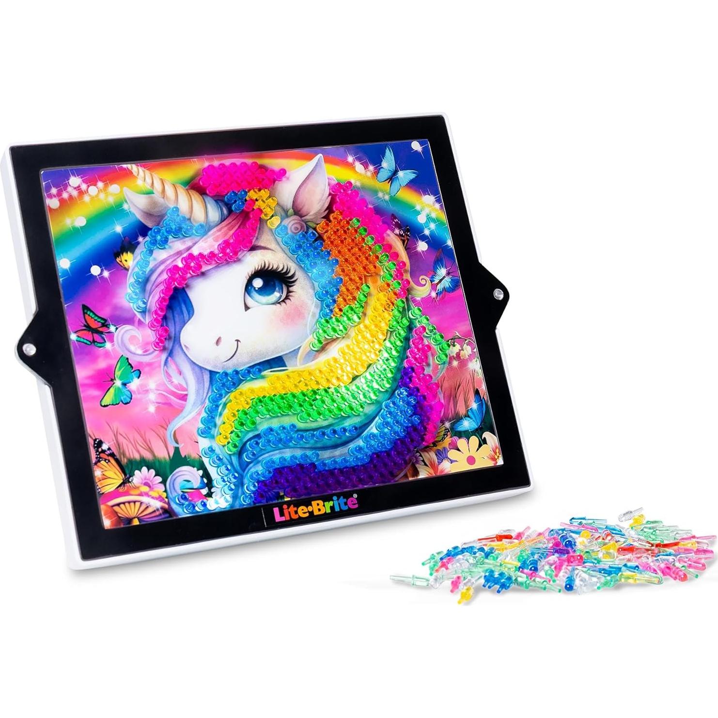 Lite-Brite Color Pop Arcoíris Basic Fun - Arte Iluminado