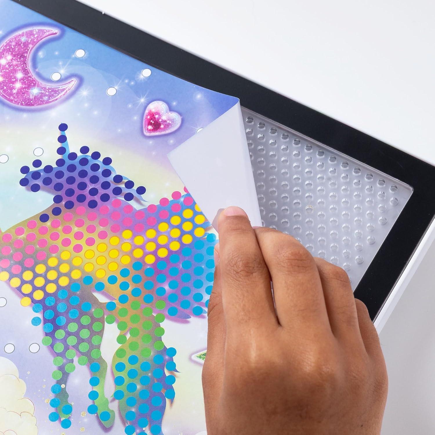 Lite-Brite Color Pop Arcoíris Basic Fun - Arte Iluminado