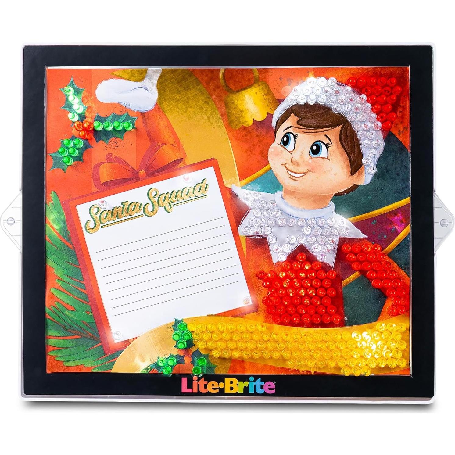 Lite Brite ColorPOP Elfo en el Estante - 6 Plantillas Creativas