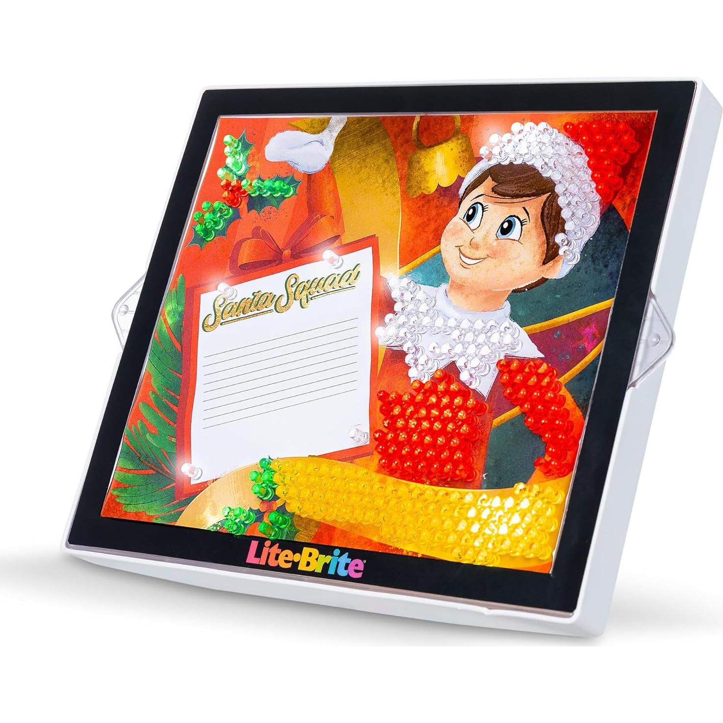 Lite Brite ColorPOP Elfo en el Estante - 6 Plantillas Creativas